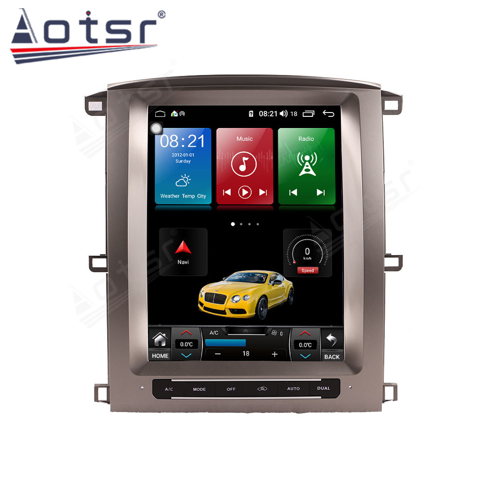 Android 11.0 multimedia player with GPS navigation stereo main unit DSP Carplay 6GB + 128GB suitable for 04-07 Lexus LC100-Aotsr official website