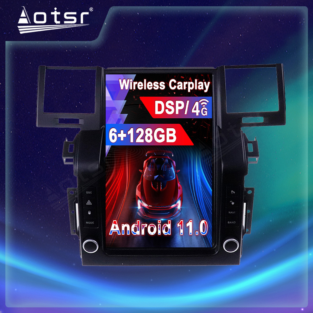 Android 11.0 multimedia player with GPS navigation stereo main unit DSP Carplay 6GB + 128GB suitable for Land Rover Range Rover Sport 05-09-Aotsr official website