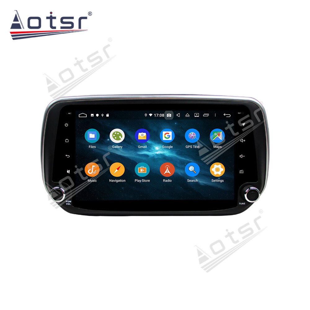 2 Din IPS Android 10 DSP Car Multimedia Player For Hyundai Santa Fe IX45/Tucson 2018- 2019 GPS Navi Audio Radio Stereo Head Unit-Aotsr official website