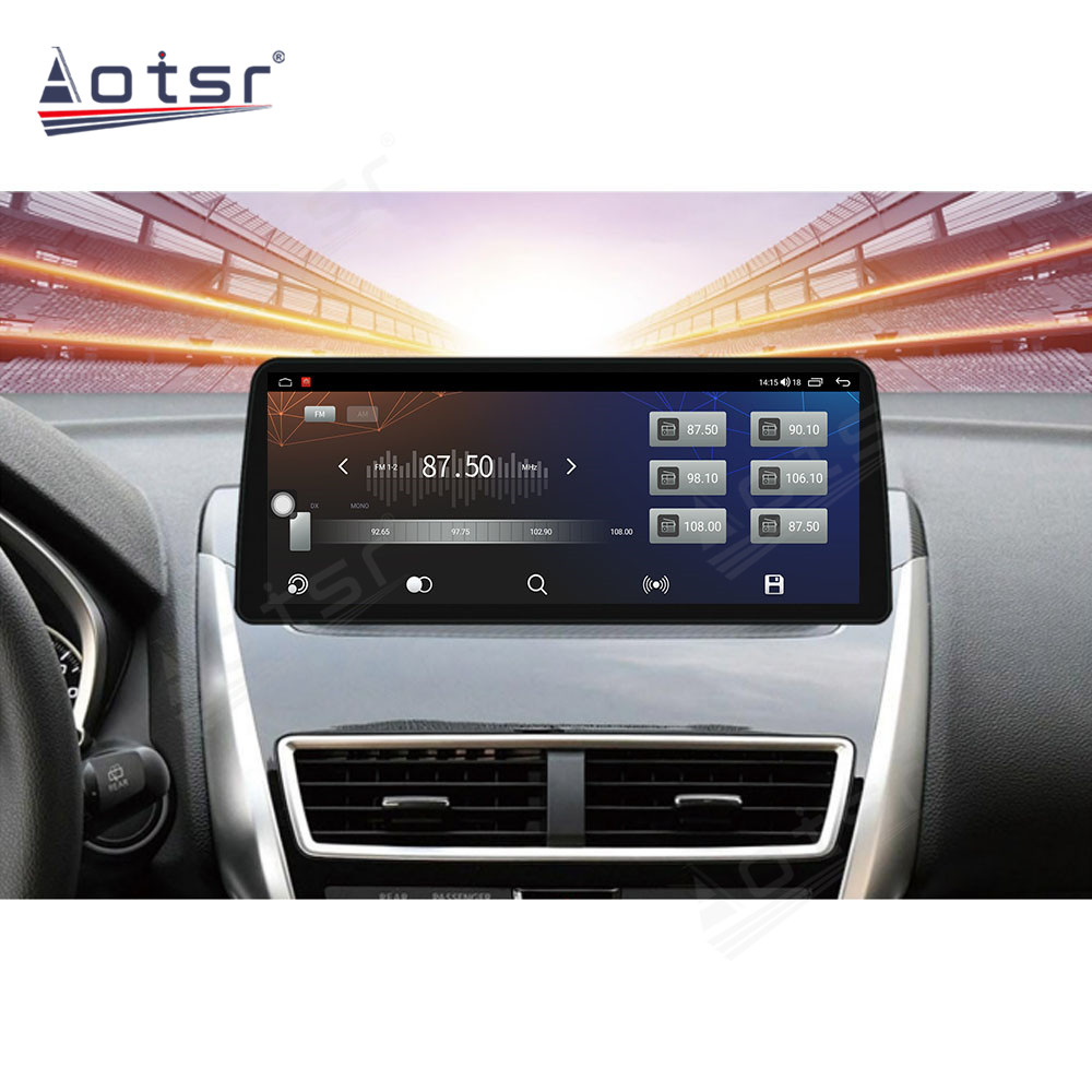 Android 10.0 multimedia player with GPS navigation stereo main unit DSP  6GB + 128GB suitable for Mitsubishi Yige