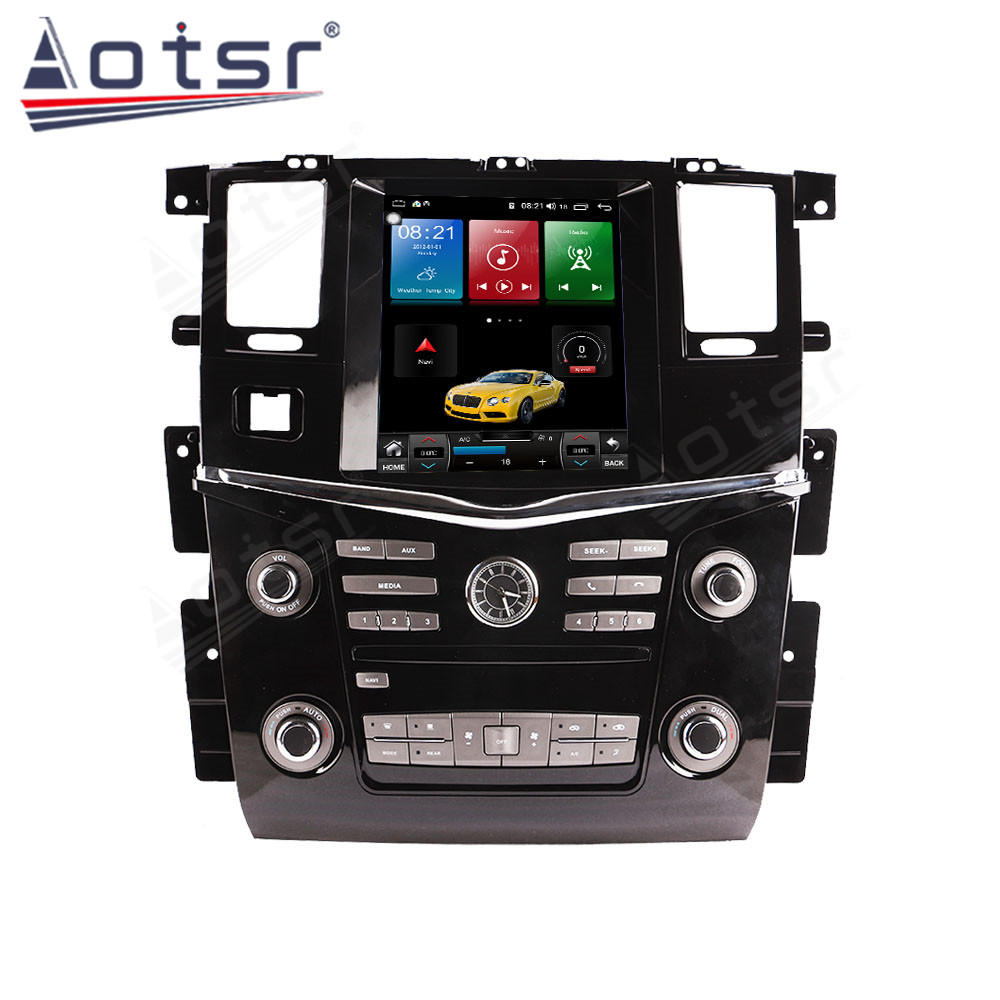 Android 11.0 multimedia player with GPS navigation stereo main unit DSP Carplay 6GB + 128GB suitable for Nissan PATROL-Aotsr official website