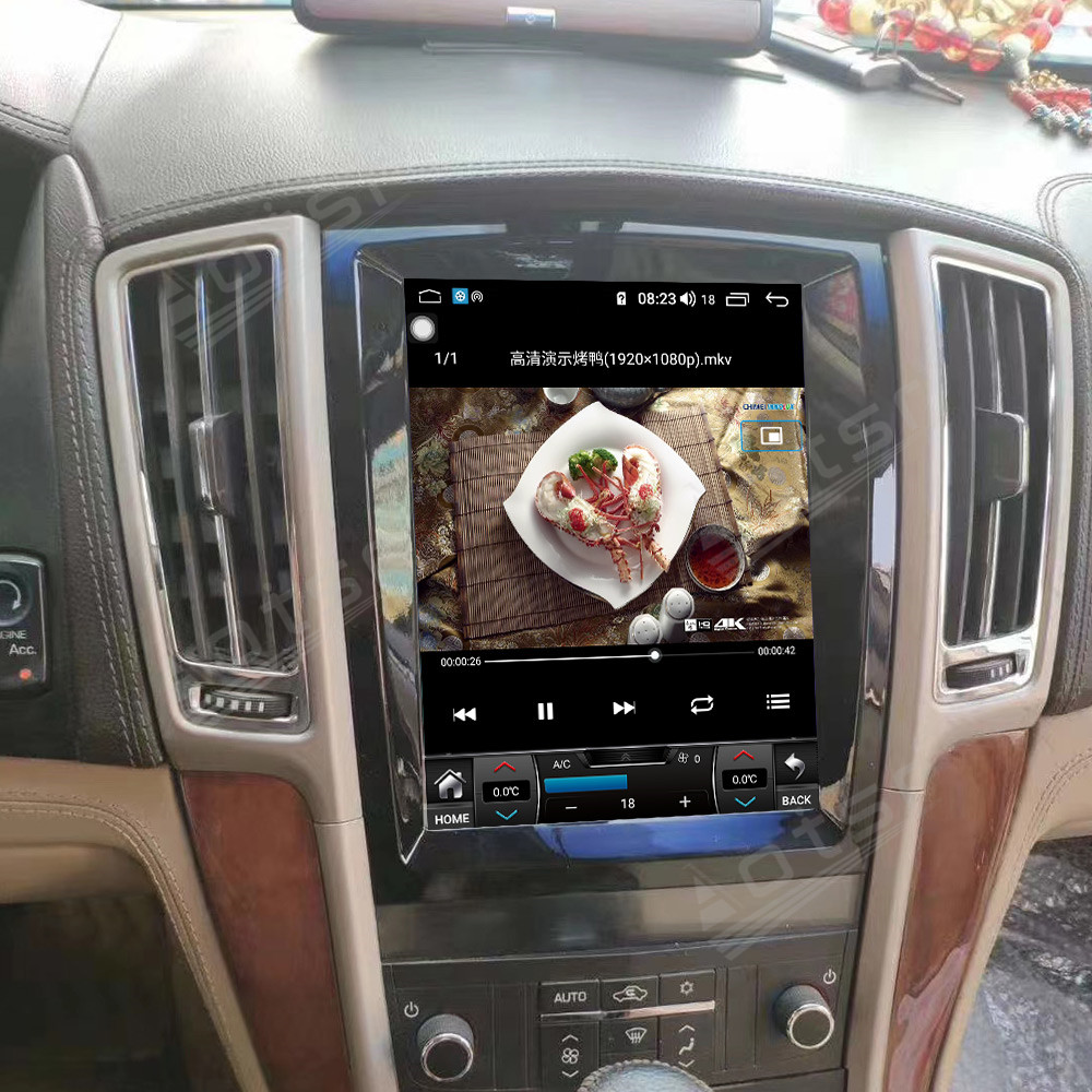 Android 11.0 multimedia player with GPS navigation stereo main unit DSP Carplay 6GB + 128GB suitable for Cadillac SLS-Aotsr official website