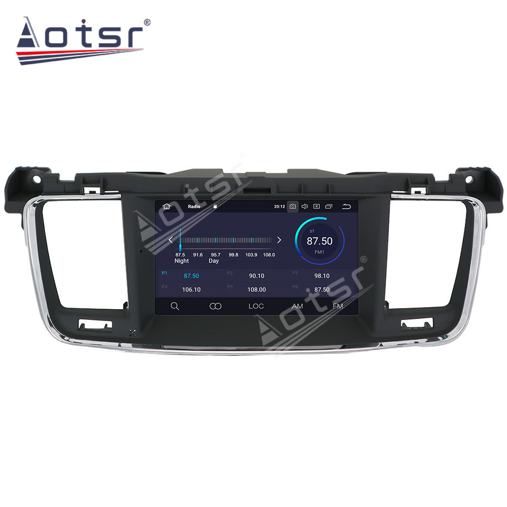 128GB For PEUGEOT 508 2011 2012 2013 - 2017  Car Stereo Multimedia Player Android GPS Navigation Auto Audio Radio Carplay PX6 Head Unit-Aotsr official website