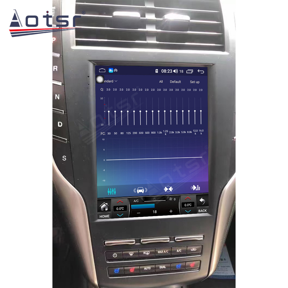 Android 11.0 multimedia player with GPS navigation stereo main unit DSP Carplay 6GB + 128GB suitable for Lincoln MKC-Aotsr official website