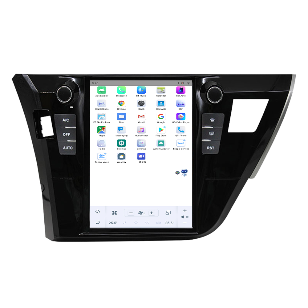 256G Android 11 For Toyota Corolla 2014-2016 Tesla  Screen Car Radio GPS Navigation Multimedia Player Head Unit-Aotsr official website