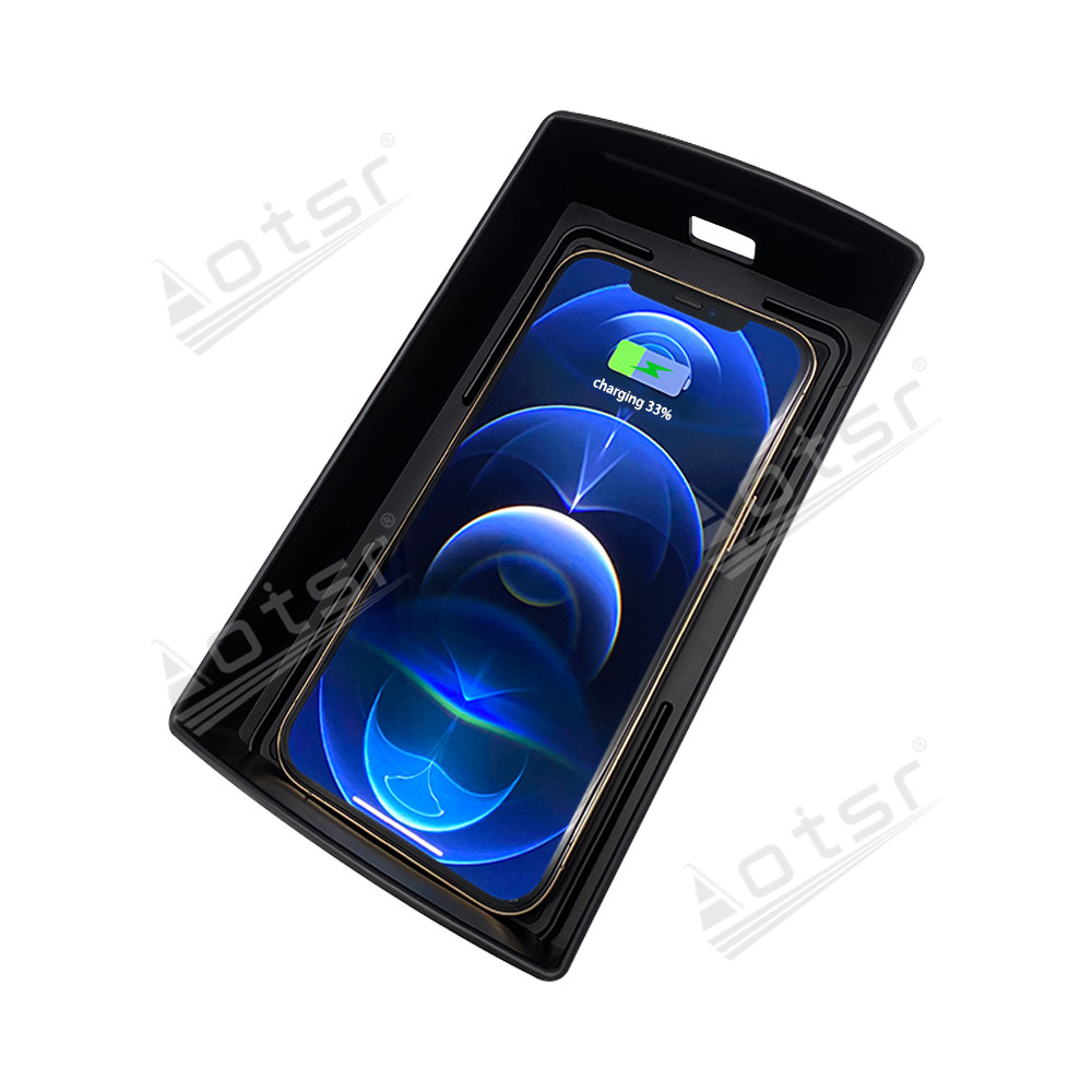 Wireless Car Charger For Audi A3 S3 2014-2020 Intelligent Infrared Fast Phone Holder Temperature Control Hidden Design