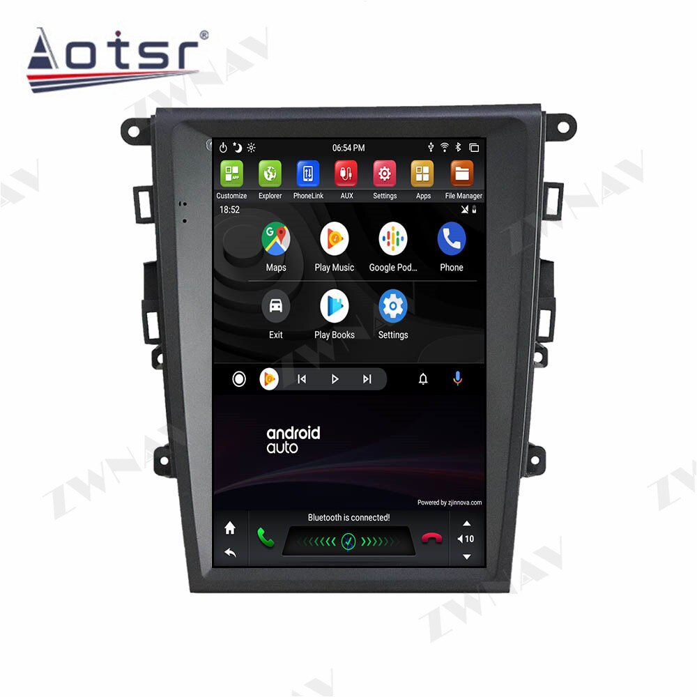 Android 9.0 system Car GPS multimedia stereo radio player For Ford Mondeo 2013-2017 navigation player Tape Recorder Head uinit-Aotsr official website