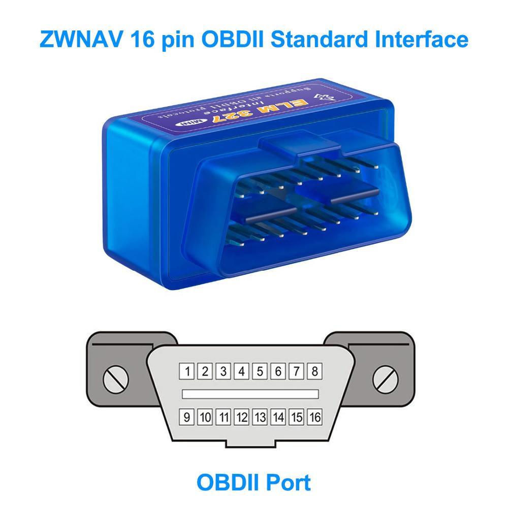 OBD2 ELM327 bluetooth model BT OBD tools use in car Navigation Fit for Android 5.1 Android6.0/7.1/9.0/Android 8.0/10.0 system-Aotsr official website