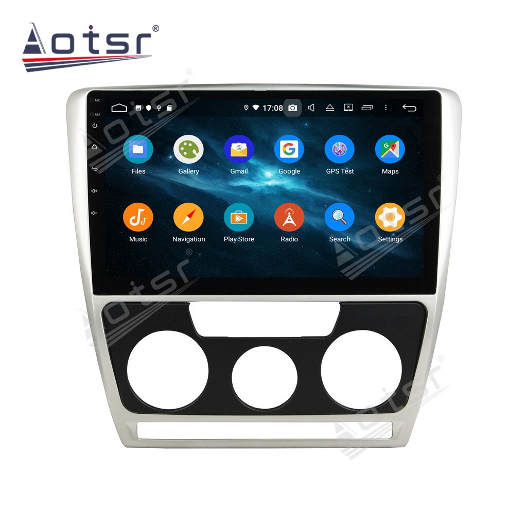 For Skoda Octavia MT 2010+ Android 10.0 Radio 64GB Car Multimedia Player Car GPS Navigatioion Auto Stereo Audio Screen Head Unit-Aotsr official website