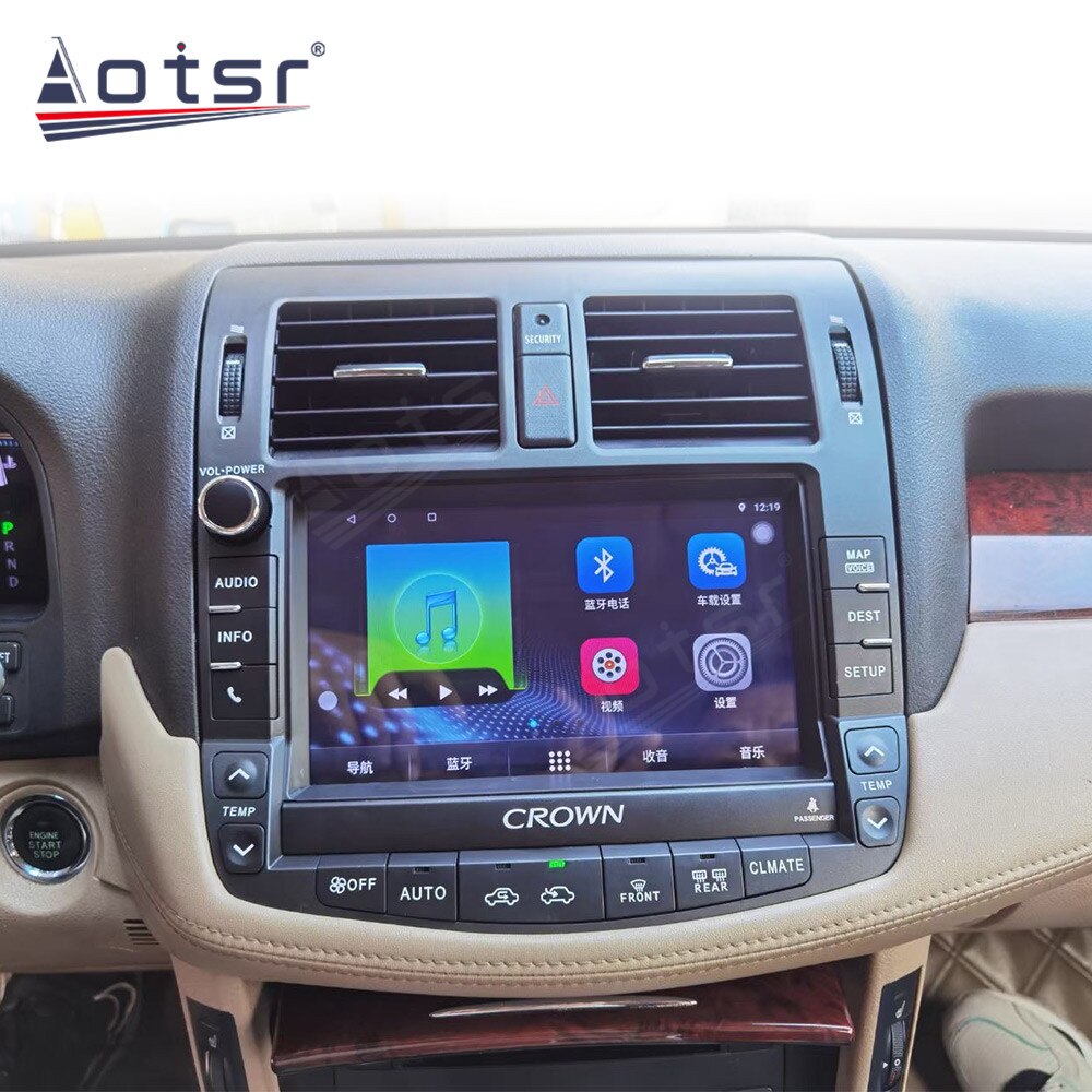 Original style For Toyota Crown 13th 2010+ Android Car Radio GPS Navigation Auto Stereo Video Multimedia Player HeadUnit Carplay-Aotsr official website