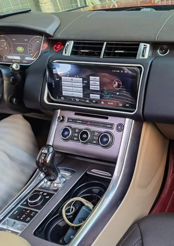 Rotatable 12.3" For Land Rover Range Rover 2013~2019 AnfroidAuto Radio Android Car Radio 2 Din Stereo Receiver Multimedia Headunit Multimedia Player Touch Screen