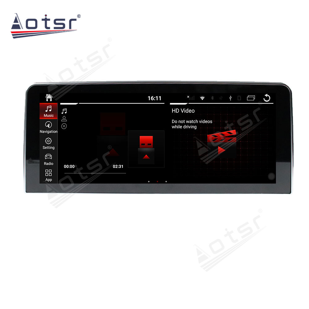 Android 10.0 multimedia player with GPS navigation stereo main unit DSP  8GB + 128GB suitable for 12.3 BMW 3 Series 3 Series GT 4 Series 13-19-Aotsr official website