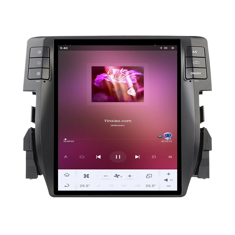 Qualcomm Android 11 For Honda Civic 2016 - 2019 GPS Navigation DVD Multimedia Player Head Unit