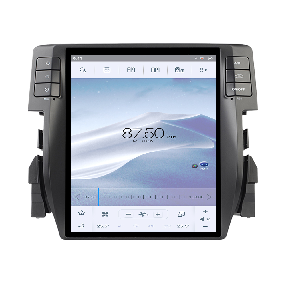 Qualcomm Android 11 For Honda Civic 2016 - 2019 GPS Navigation DVD Multimedia Player Head Unit