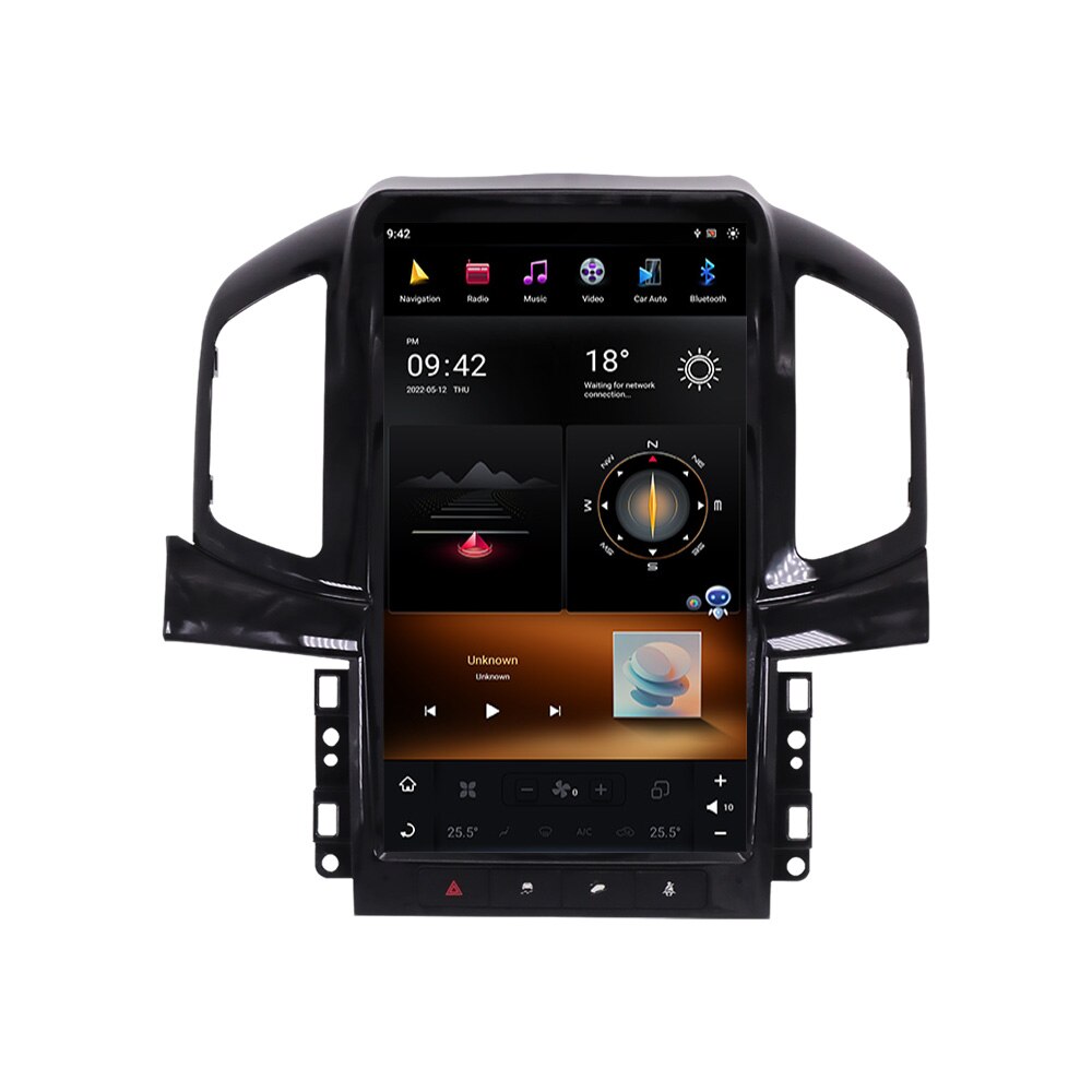 13.6" Vertical Screen Car Radio For Chevrolet Captiva 2013 2014 - 2017 GPS Tesla Carplay Android 11 Multimedia Player Head Unit-Aotsr official website