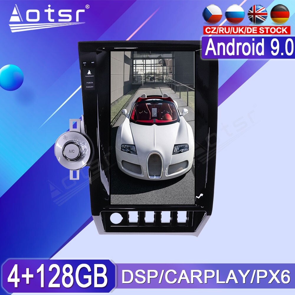 PX6 Android Car Auto Radio For Toyota Tundra 2007- 2011 Multimedia Bluetooth 5.0 Stereo Head Unit 