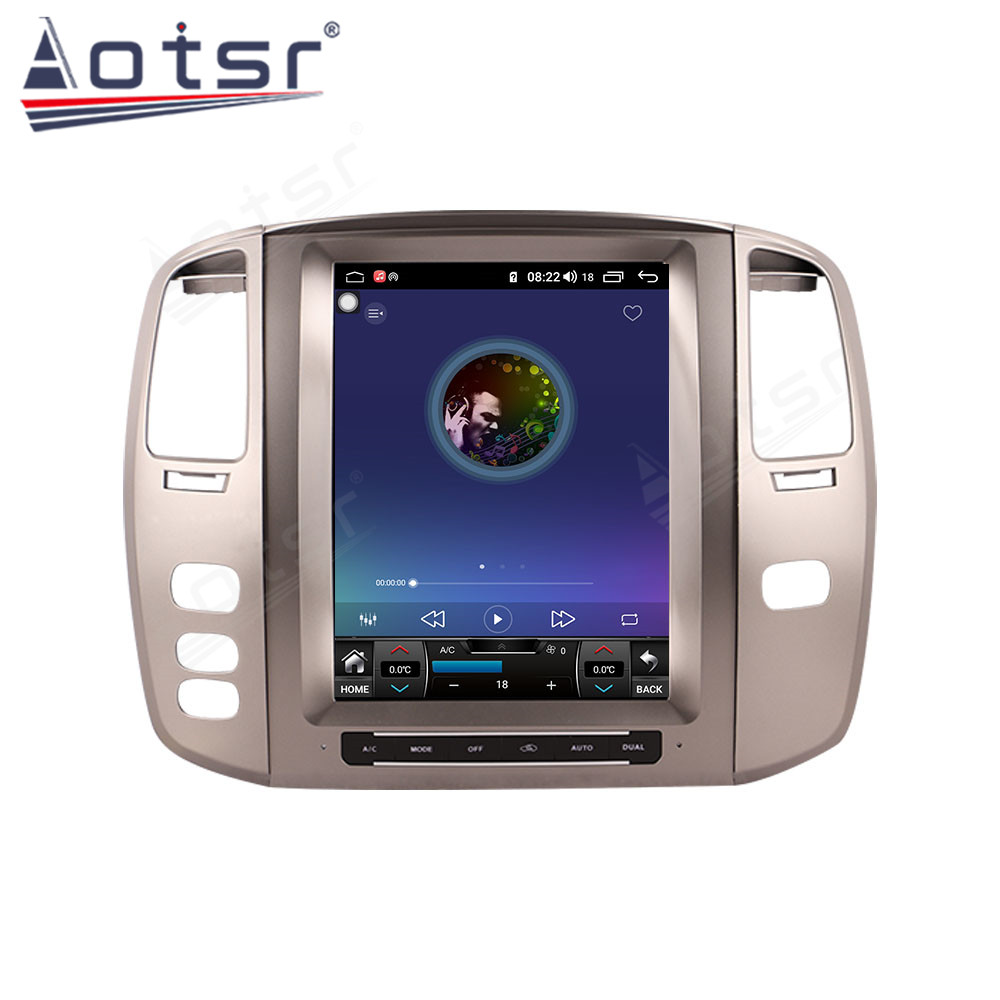 Android 11.0 multimedia player with GPS navigation stereo main unit DSP Carplay 6GB + 128GB suitable for Lexus LX470