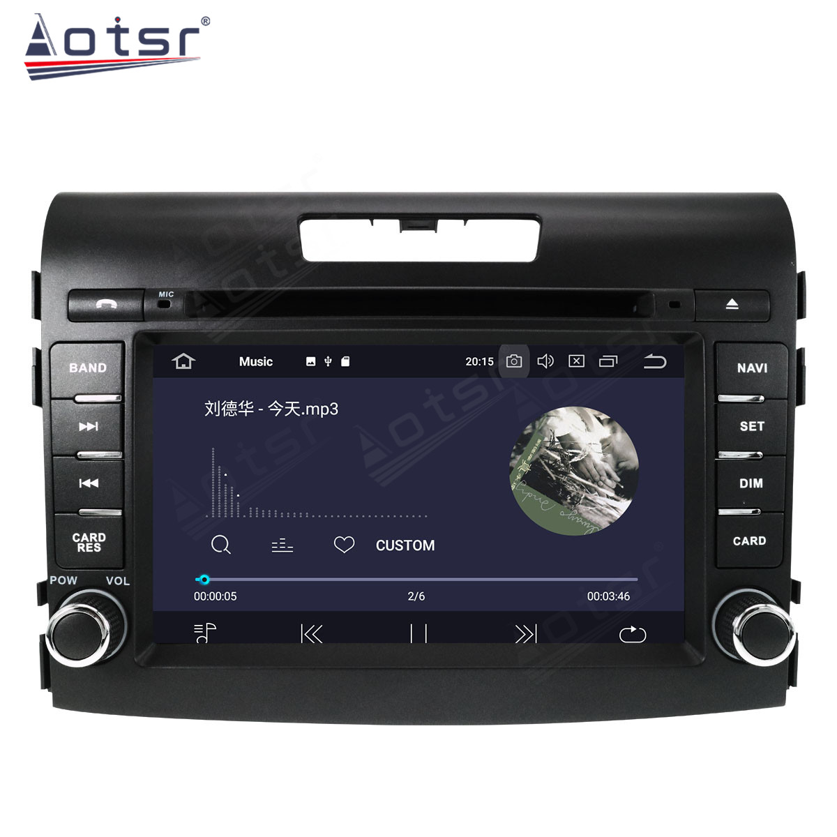 Qualcomm 128G Android 11 Car Radio Autoradio For Honda CRV 2012-2016 GPS Navigation DVD Multimedia Player Head Unit-Aotsr official website