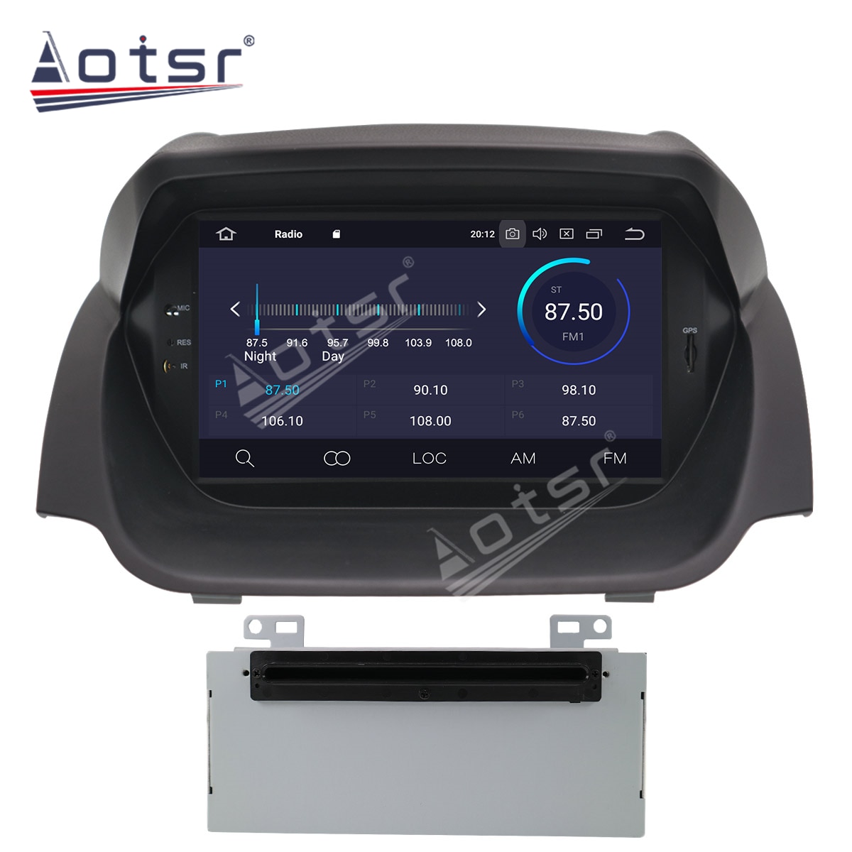 For Ford Fiesta MK7 2013-2016 Android 11.0 Auto Stereo 6G+128G Car DVD Player GPS Navigation Car Radio Player Auto Video Multimedia Head Unit-Aotsr official website