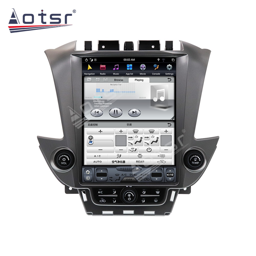 Multimedia Player Tesla Big Screen Car GPS Navigation For GMC Yukon Chevrolet Tahoe Suburban Android Radio Auto Stereo Audio-Aotsr official website
