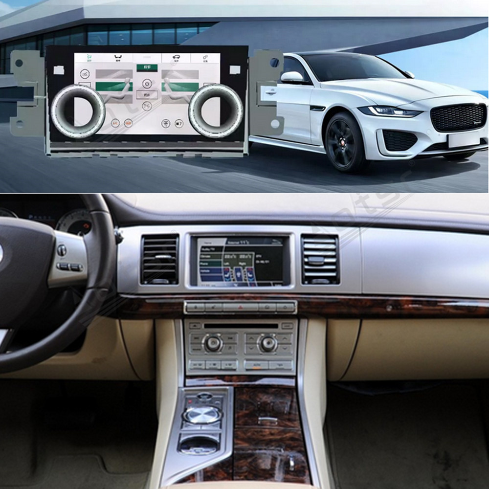 AC Panel For Jaguar XF 2005-2012 Air Conditioner Climate Control Touch Stereo Board LCD Screen New Style Display Headunit-Aotsr official website