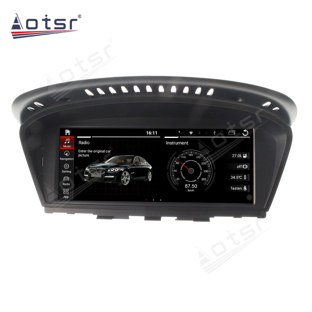 8+256GB Carplay Android 11 Player For BMW 3 Series 5 Series E60 E61 E62 E63 E90 E91 CIC CCC GPS Navi Car Stereo Radio Head Unit-Aotsr official website