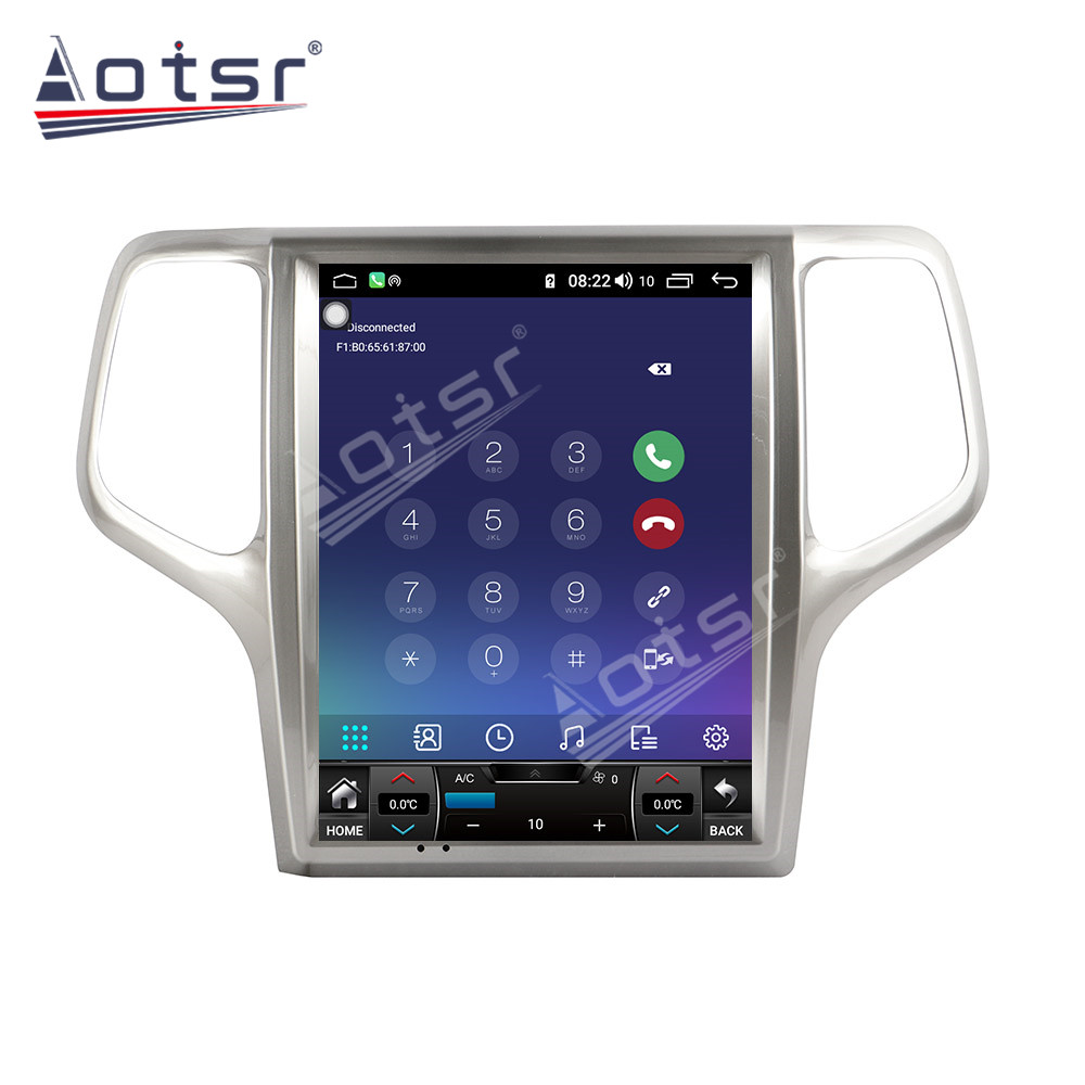 Android 11.0 multimedia player with GPS navigation stereo main unit DSP Carplay 6GB + 128GB suitable for Jeep 08-13 Grand Cherokee-Aotsr official website