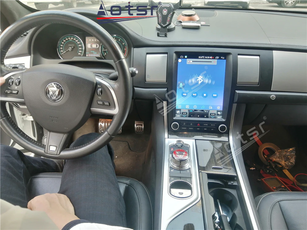 Tesla Car Radio For Jaguar XF 2004 2005 - 2015 Android Multimedia DVD GPS Navigation Touch Screen 6GB+128GB Unit Stereo Carplay-Aotsr official website