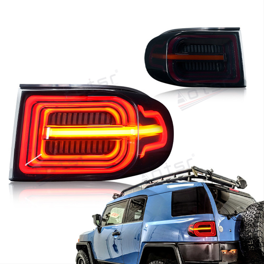 2PCs Car Tail Lamps Assembly For Toyota FJ Cruiser 2007-2020 LED Light