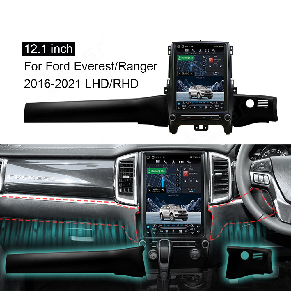 12.1'' Android 11 Car Radio For Ford Ranger 2016-2021
