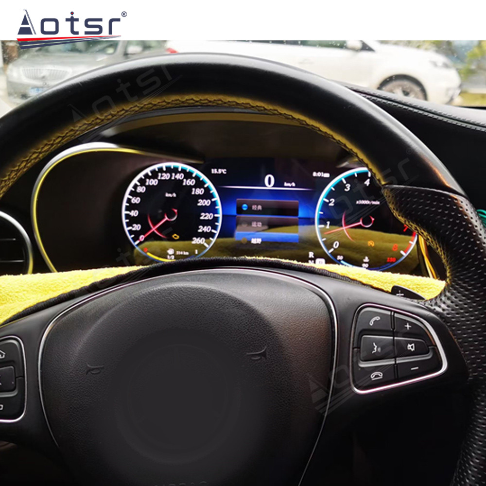 Car Screen Digital Cluster For For Mercedes Benz Series C/GLC 2015-2018