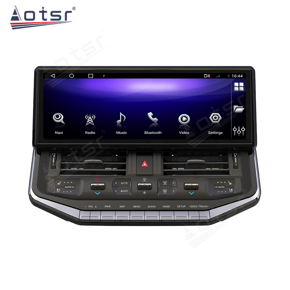 Android 12 13.5'' Screen For Toyota land Cruiser LC200 LC300 2016-2021 8core Car radio Multimedia Player Car GPS Navigation Head Unit