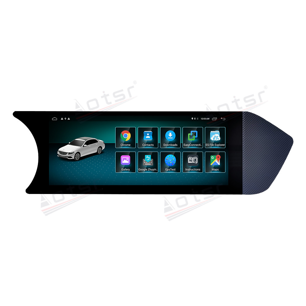 Android 12 Car multimedia player head unit For Mercedes Benz C Class W204 2011 - 2014 NTG 4.5 Radio stereo Audio gps tape recorder