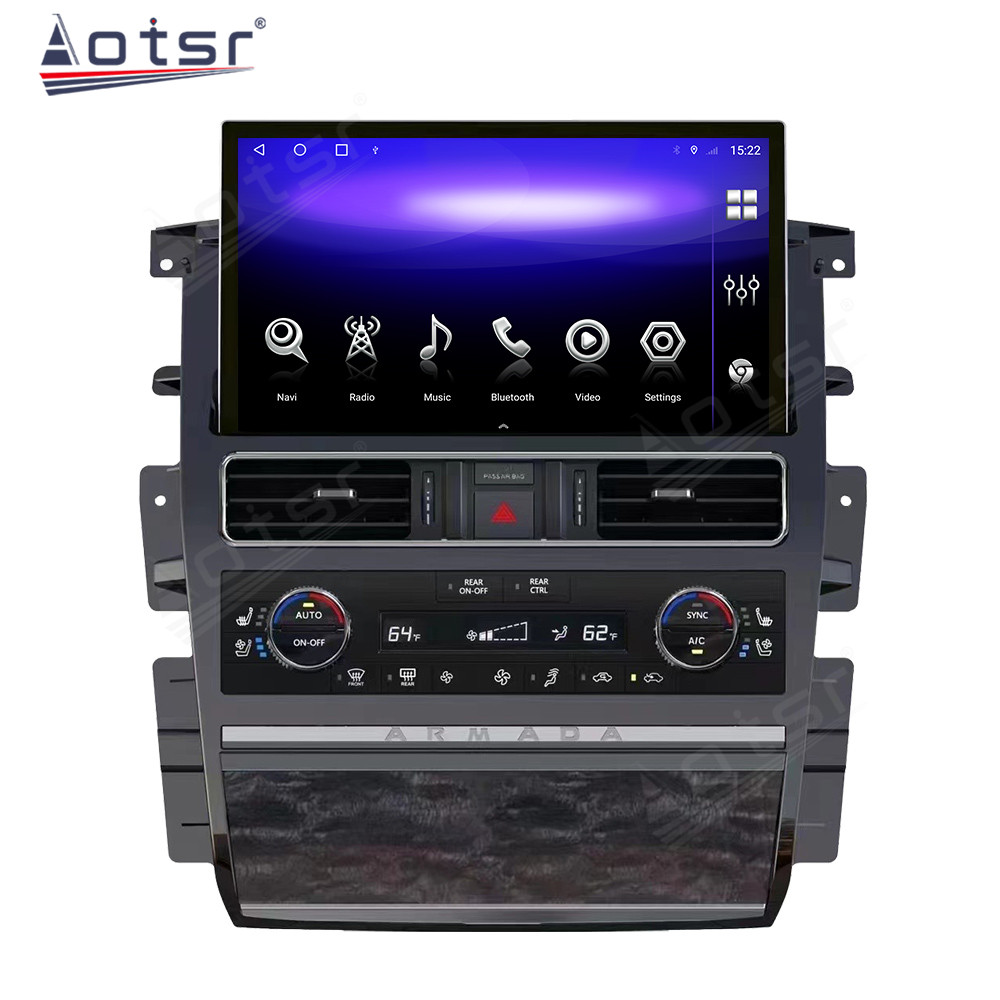 Android 12 Auto radio For Nissan Patrol Y62 Infiniti QX80 2010-2022 Auto Stereo Car Radio DVD Multimedia Player GPS Navigation Headunit Digital Cluster-Aotsr official website