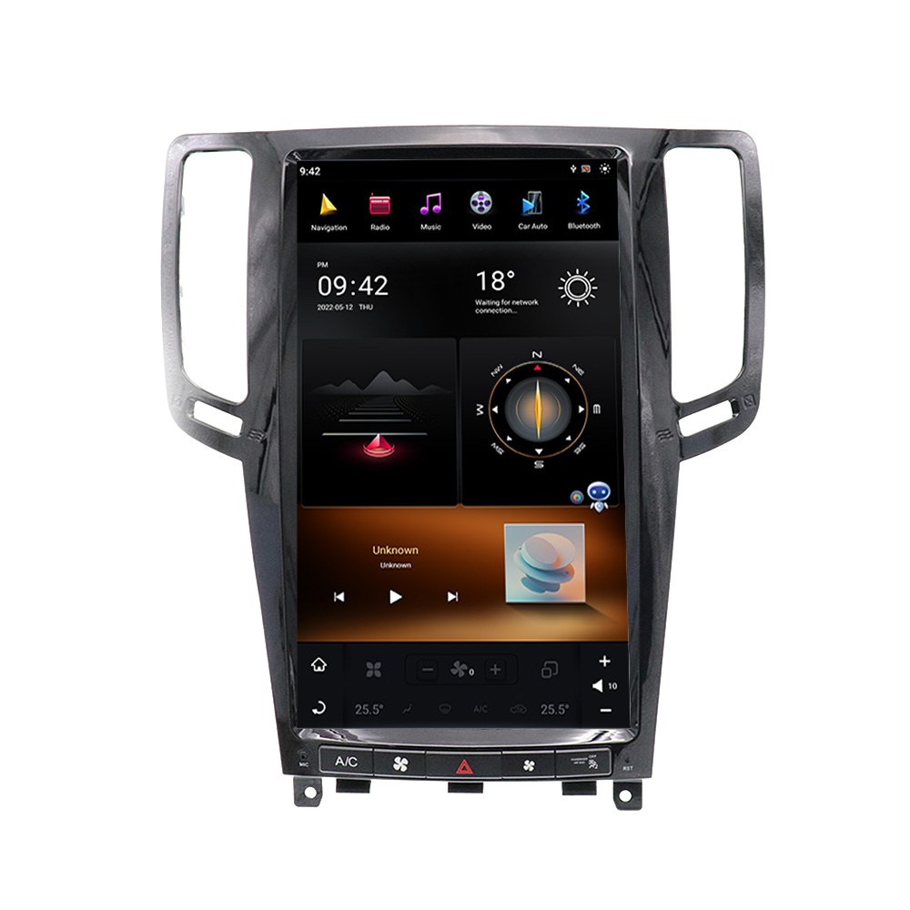 Android 11 Tesla Screen Style For Infiniti G25 G37 2007-2013 Radio Car Multimedia Player GPS Navigation Head Unit-Aotsr official website