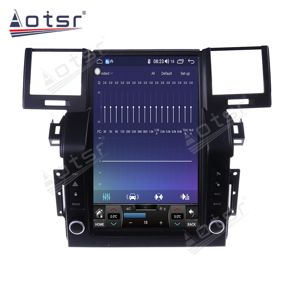 Android 11.0 multimedia player with GPS navigation stereo main unit DSP Carplay 6GB + 128GB suitable for Land Rover Range Rover Sport 05-09