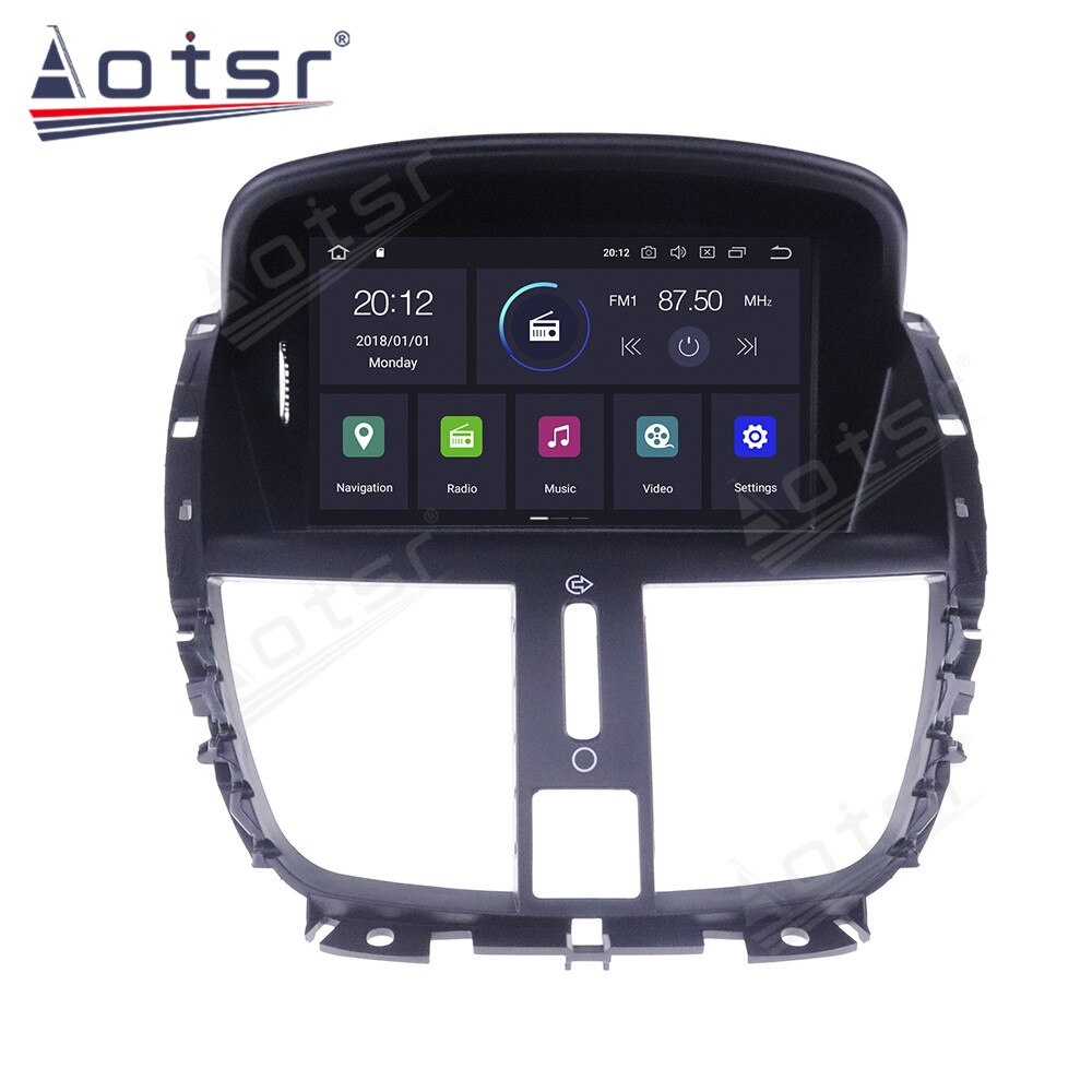 Car Radio Screen For Peugeot 207 Android Multimedia Player Carplay 2008 2009 2010 - 2014 GPS Navigation Auto Stereo Audio Unit-Aotsr official website