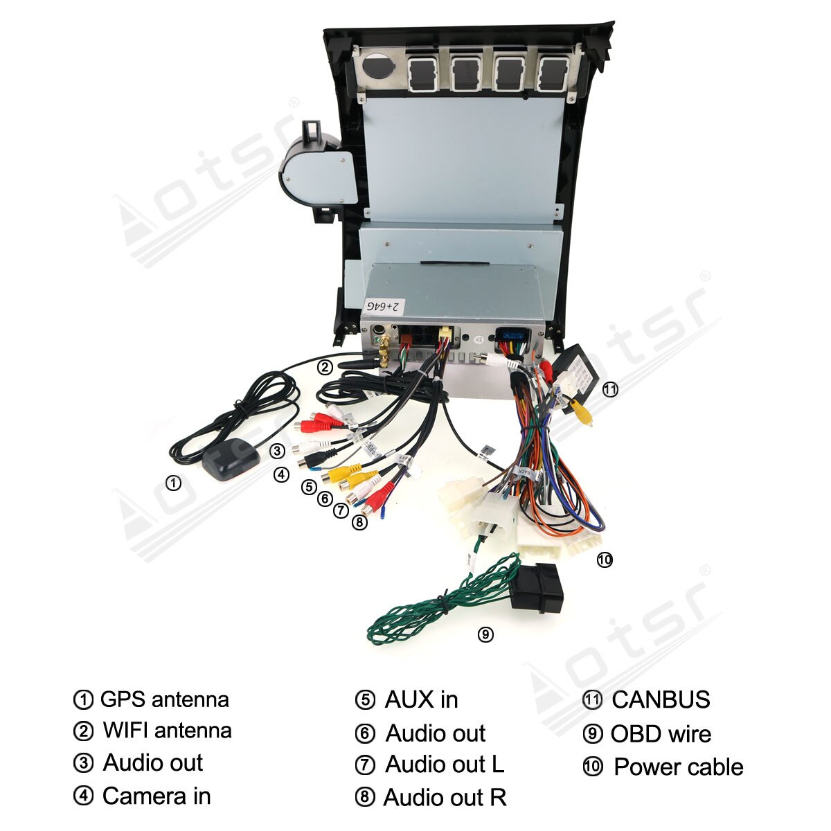 PX6 Android Car Auto Radio For Toyota Tundra 2007- 2011 Multimedia Bluetooth 5.0 Stereo Head Unit 