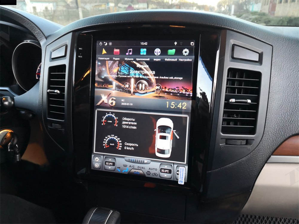 Qualcomm Tesla Screen Android Car Radio For Mitsubishi Pajero V97 V93 Shogun Montero 2006 Car Multimedia Player GPS Navigation Radio Stereo Carplay Video-Aotsr official website