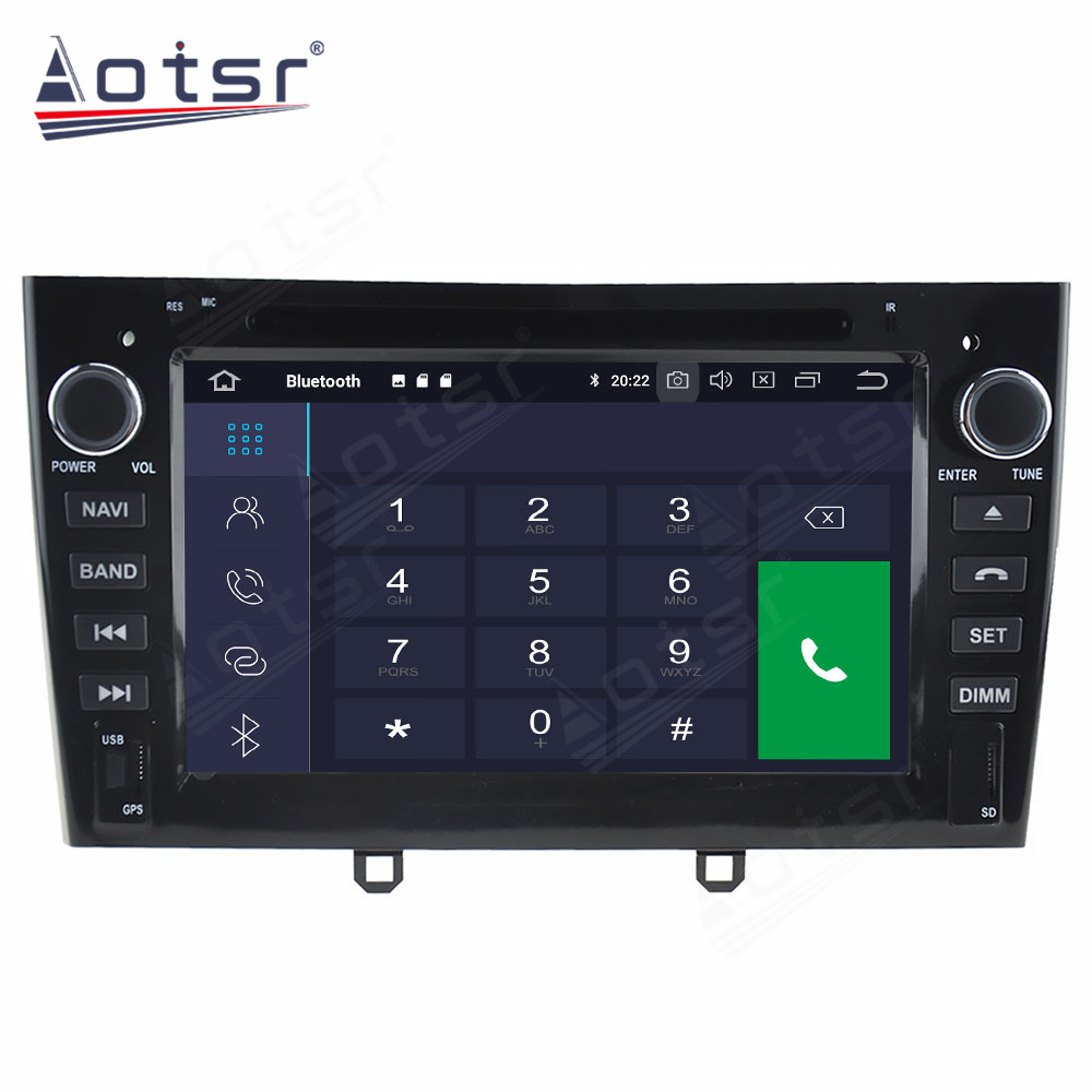Android 11.0 4GB+128GB Car GPS Navigation Radio Screen Android System For Peugeot 407 2004 - 2010 Head Unit Auto Stereo Player HD-Aotsr official website