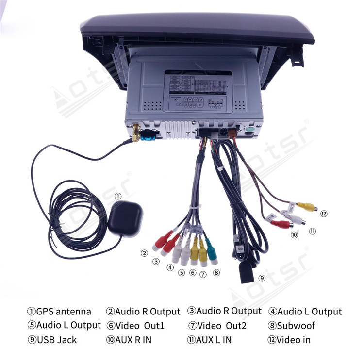 128G Android 10.0 Auto Stereo For Honda Jade 2010-2017 Audio Car Radio DVD Multimedia Player GPS Navigation Head Unit-Aotsr official website