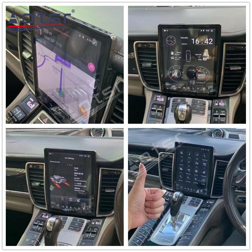 Car GPS Navigation For Porsche Panamera Android Radio Multimedia DVD Player 2011 - 2016 HD Audio Screen Auto Stereo Head Unit-Aotsr official website