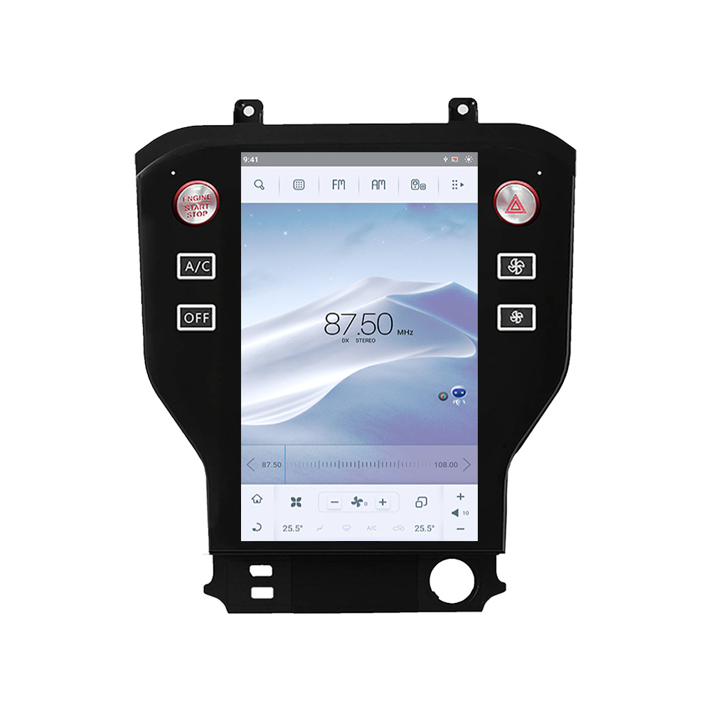 For Ford Mustang 2015-2020 Car Radio 128GB Tesla Vertical Screen Android 11.0 Multimedia Autoradio Video Player GPS Navigation-Aotsr official website