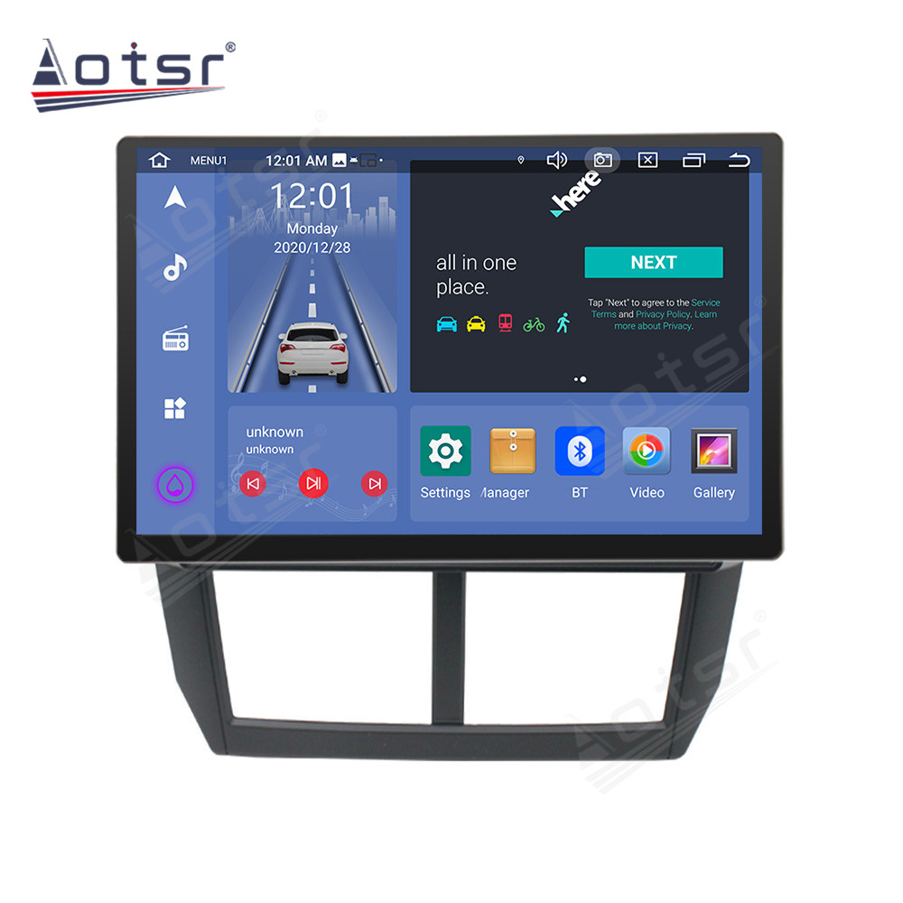 13.3 Inch Android 11 Auto For Subaru Forester 2008-2012 Car Multimedia Player GPS Navigation Auto Radio Stereo Head Unit 