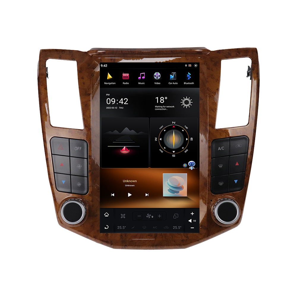 128G Tesla Style Android 9 Car Radio For Lexus RX 2004-2007 GPS Navigation Bluetooth DSP IPS Multimedia Player Head Unit-Aotsr official website