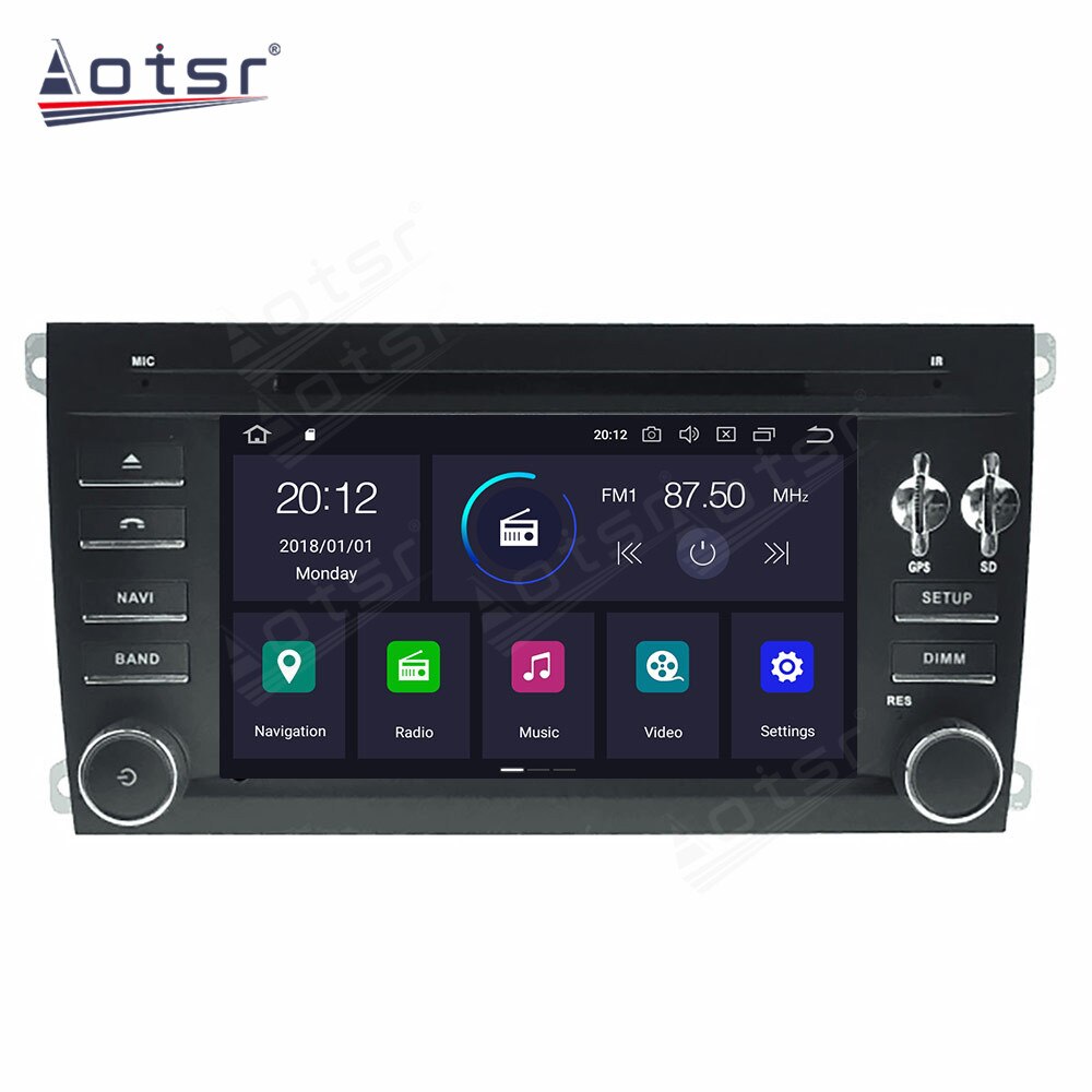 Android 11 128GB Car Radio For Porsche Cayenne 2003 - 2010 Audio Multimedia Player GPS Navigation Auto Stereo Head Unit Carplay-Aotsr official website