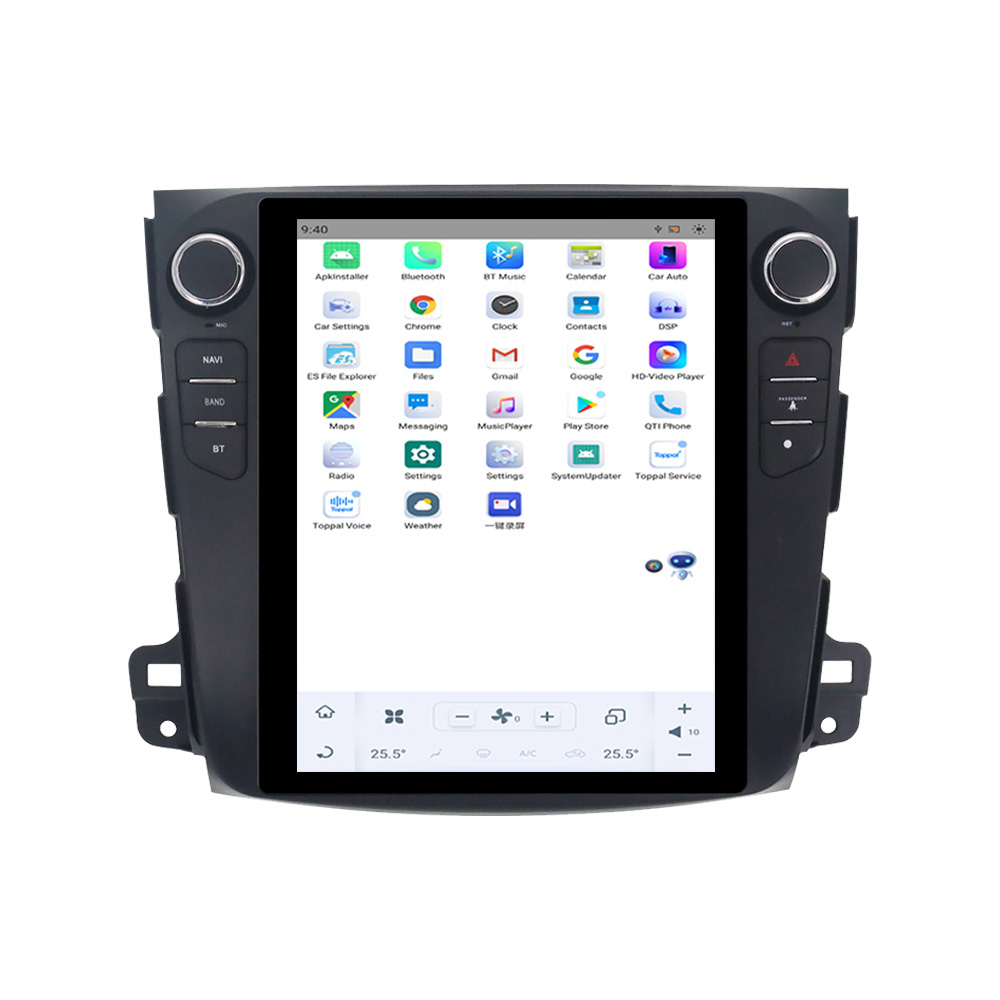 Android 11 Tesla Screen Style For Mitsubishi Outlander 2006-2012 Car GPS Navigation Auto Radio Stereo Multimedia Player Head Unit-Aotsr official website