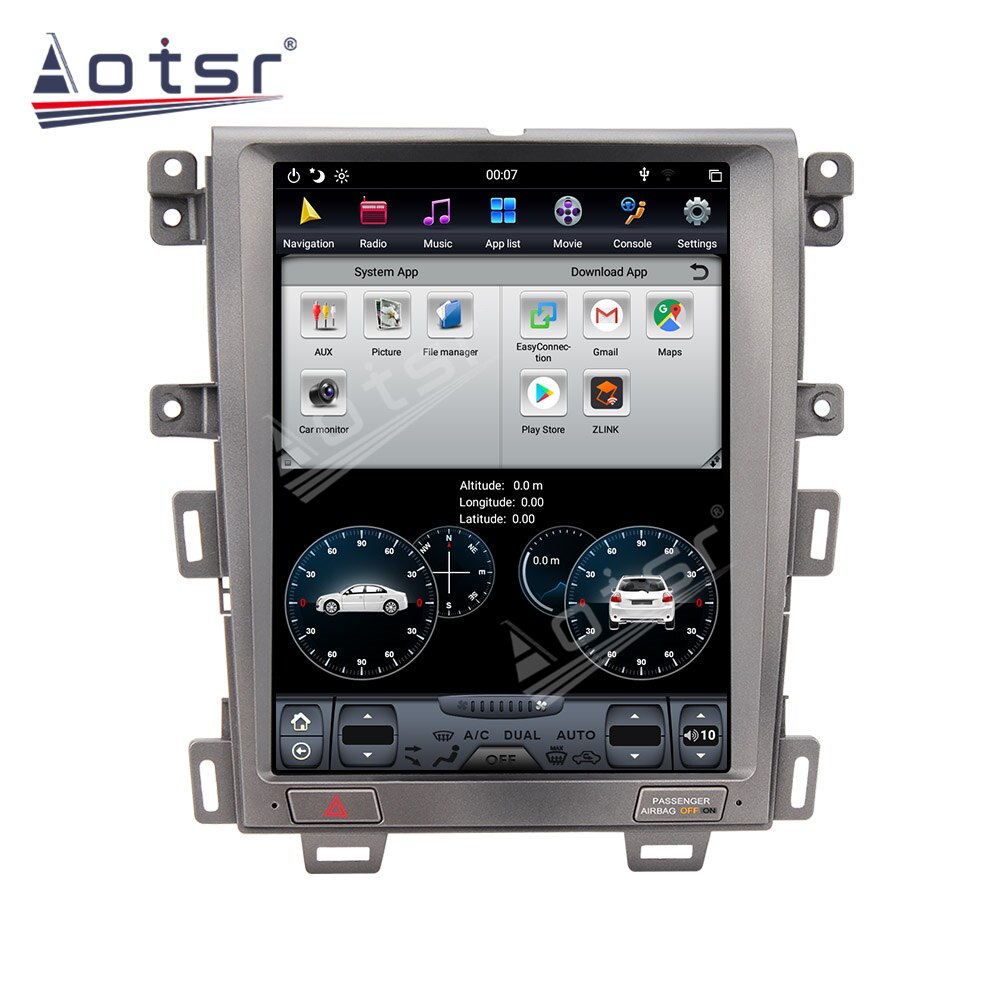 Qualcomm OCta-Core Tesla Big Screen For Ford EDGE 2007 - 2014 Android 11 Multimedia Player Carplay Car Radio GPS Navigation Auto Stereo-Aotsr official website