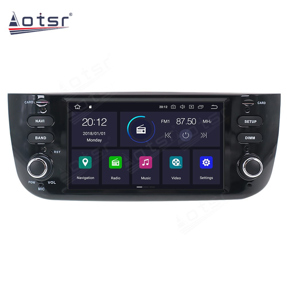 GPS Navigation For Fiat Punto 2009 2010 2011 2012 - 2015 Car Radio Android Multimedia Player Audio Touch Screen Stereo Carplay-Aotsr official website