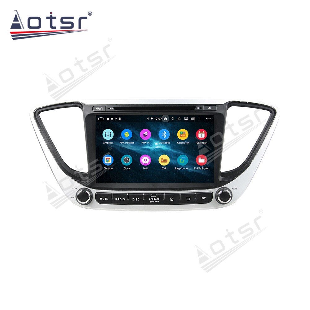 Android 10 Car Radio Tape Recorder Audio Multimedia Player Stereo For Hyundai Solaris Accent Verna 2017 2018 GPS Navi Head Unit-Aotsr official website